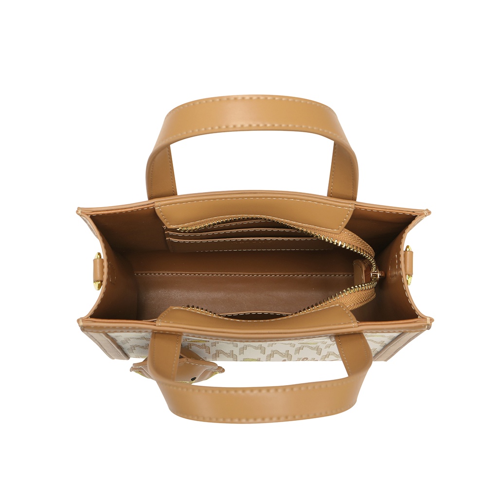 Túi xách nữ Nucelle đeo chéo phom đứng đẹp dễ thương charm vịt ViAnh Store 1172006