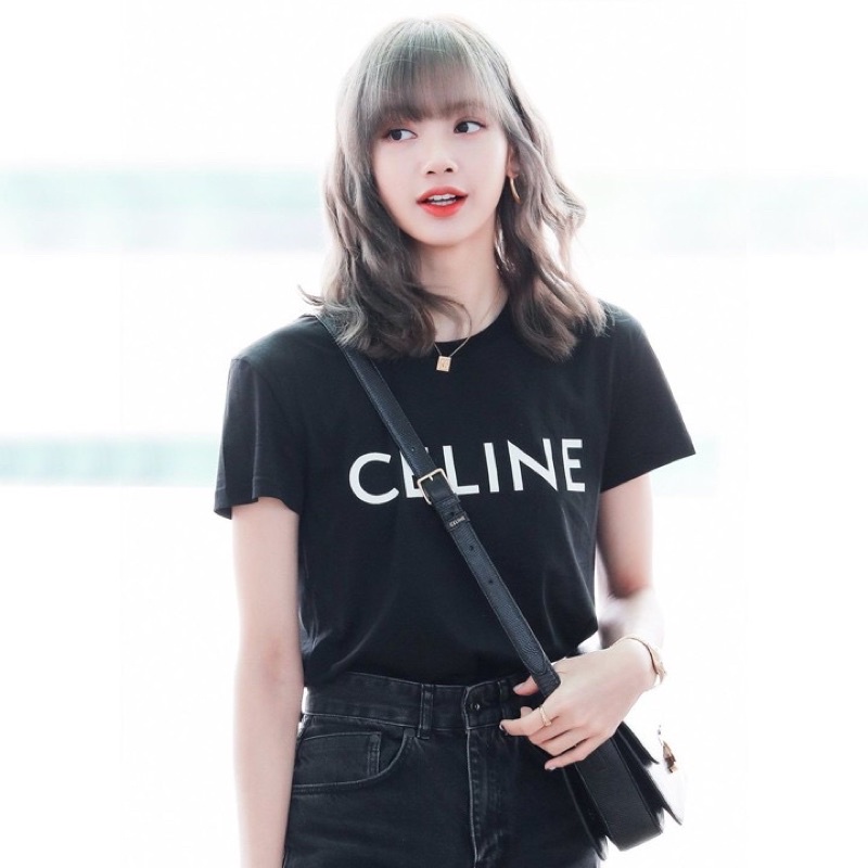 Áo phông in chữ Áo thun cộc tay dáng thụng rộng