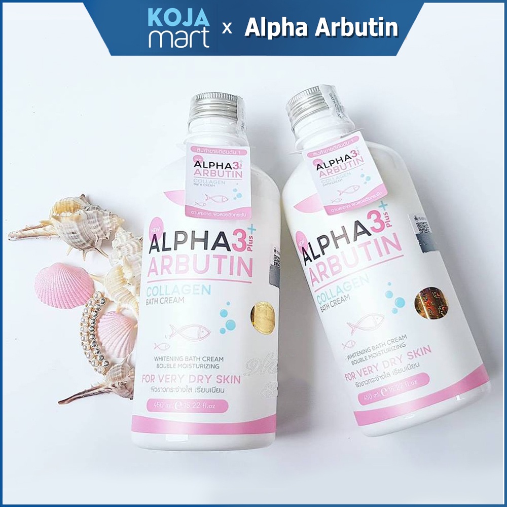 Sữa Tắm Trắng Da Alpha Arbutin 3+ Plus COLLAGEN Bath Cream
