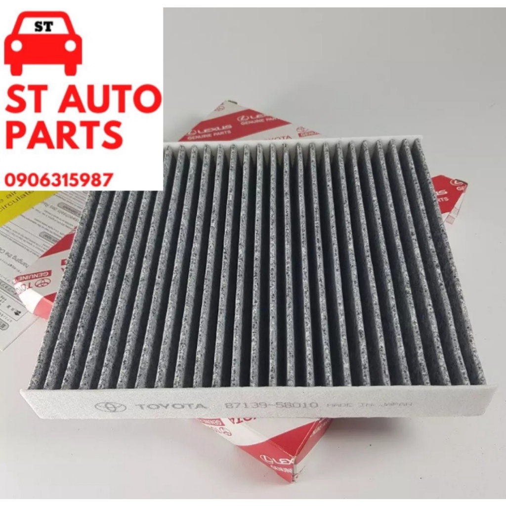 Lọc gió điều hòa Toyota INNOVA , VIOS , AITiS đời 2016-2019 than hoạt tính / Mã: 8713958010