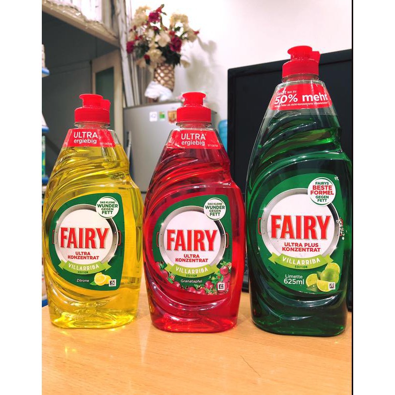 ( Hàng Đức Chuẩn )NƯỚC RỬA BÁT FAIRY - HÀNG XÁCH TAY ĐỨC