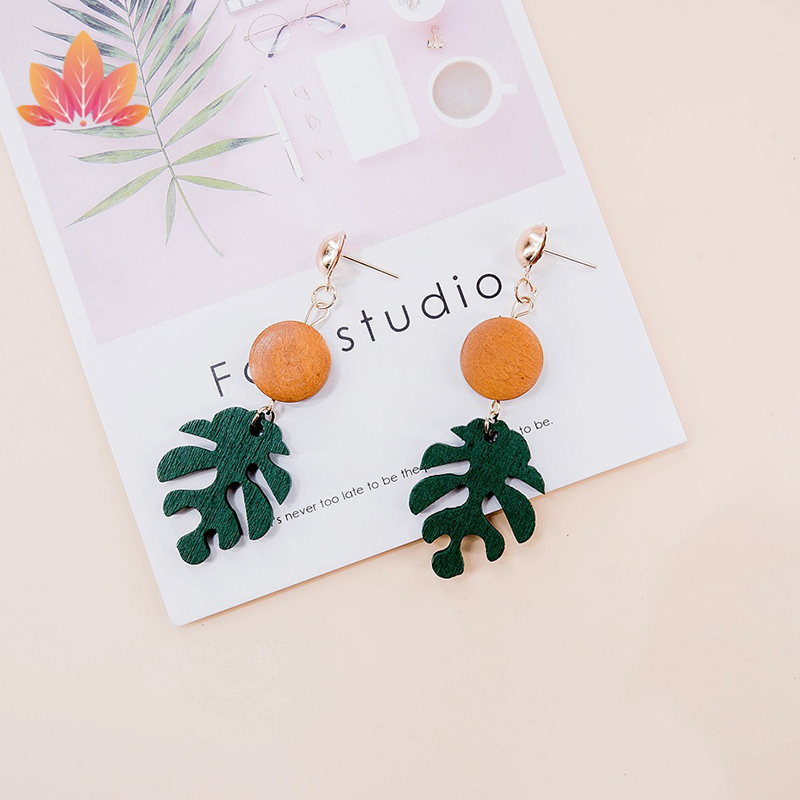 Bông Tai Hình Xương Cá Dễ Phối Đồ Jp5