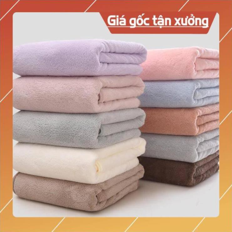 [XẢ KHO+FREE SHIP] Khăn tắm bông cao cấp xuất Hàn 70x140