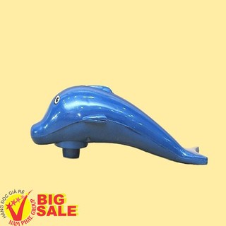 Máy Massage Cầm Tay Cá Heo 3 Đầu Mini