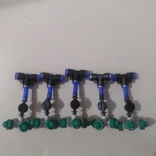 Bộ 5 béc 4 hướng không có chống nhỏ giọt