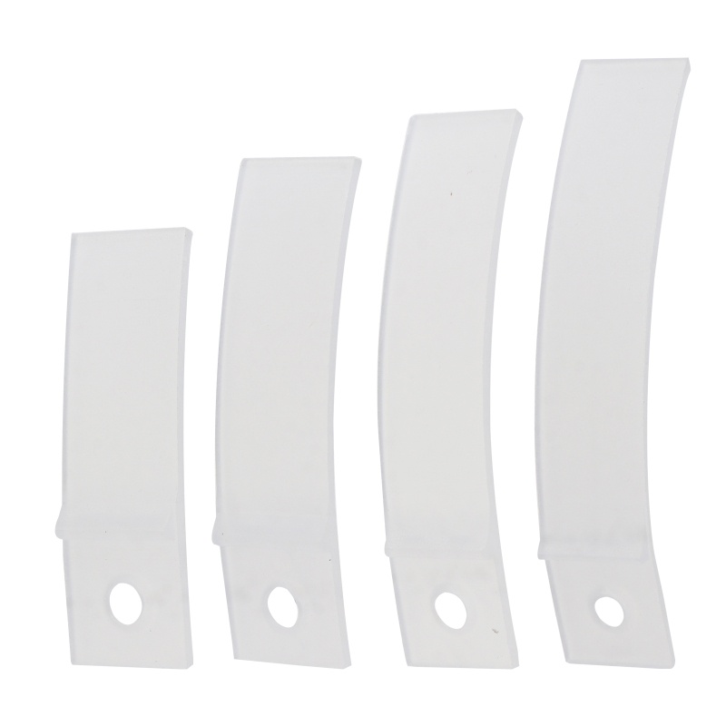 Set 10 Nút Chặn Ngăn Kéo Tủ Bằng Nhựa PVC Trong Suốt Chống Trượt Tiện Dụng