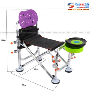 Ghế câu đài, ghế câu cá cao cấp phù hợp mọi địa hình