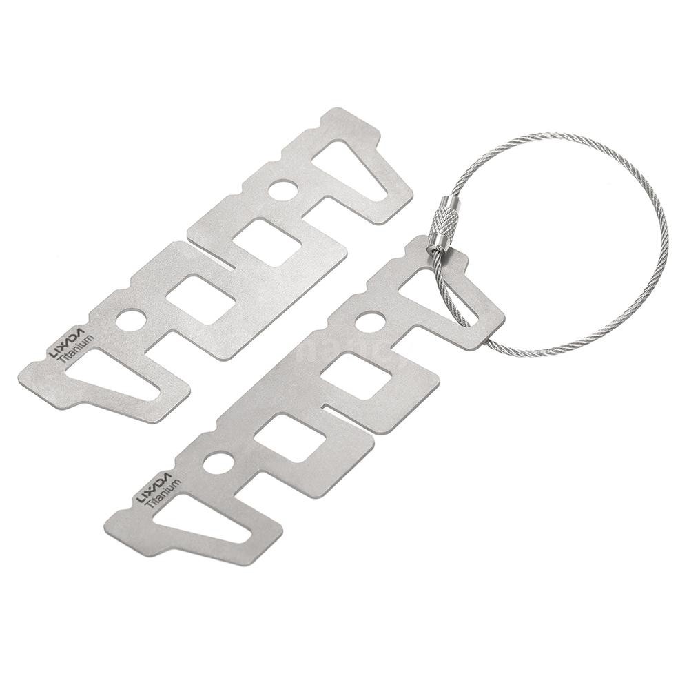 Giá đỡ bếp cồn lixada titanium tiện dụng khi đi dã ngoại