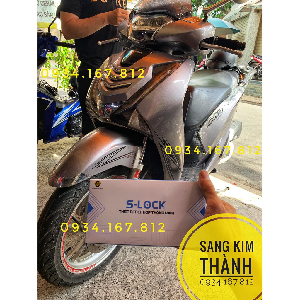 BỘ Khoá Slock CHỐNG TRỘM CHỐNG HAO BÌNH Khi Quên Tắt KHoá Smartkey Về OFF Cho xe SH 125 / 150 2017 2018 2019