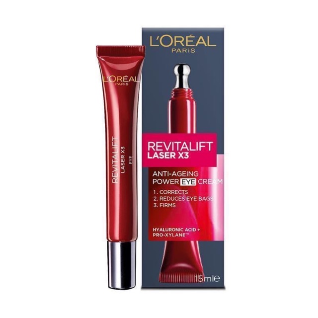 (hàng Mới Về) Kem Dưỡng Da Mắt Loreal Revitalift Laser X3