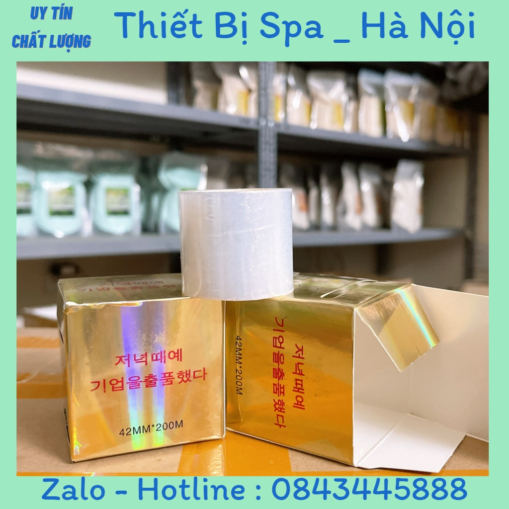 Cuộn nilong hàn quốc dễ bám, Màng Nilong ủ tê lông mày, môi, mí Kích Thước 4,2mmx