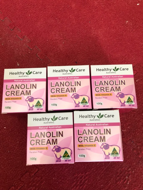 Kem nhau thai cừu HEALTHY CARE LANOLIN CREAM WITH SHEEP PLACENTA 100G.