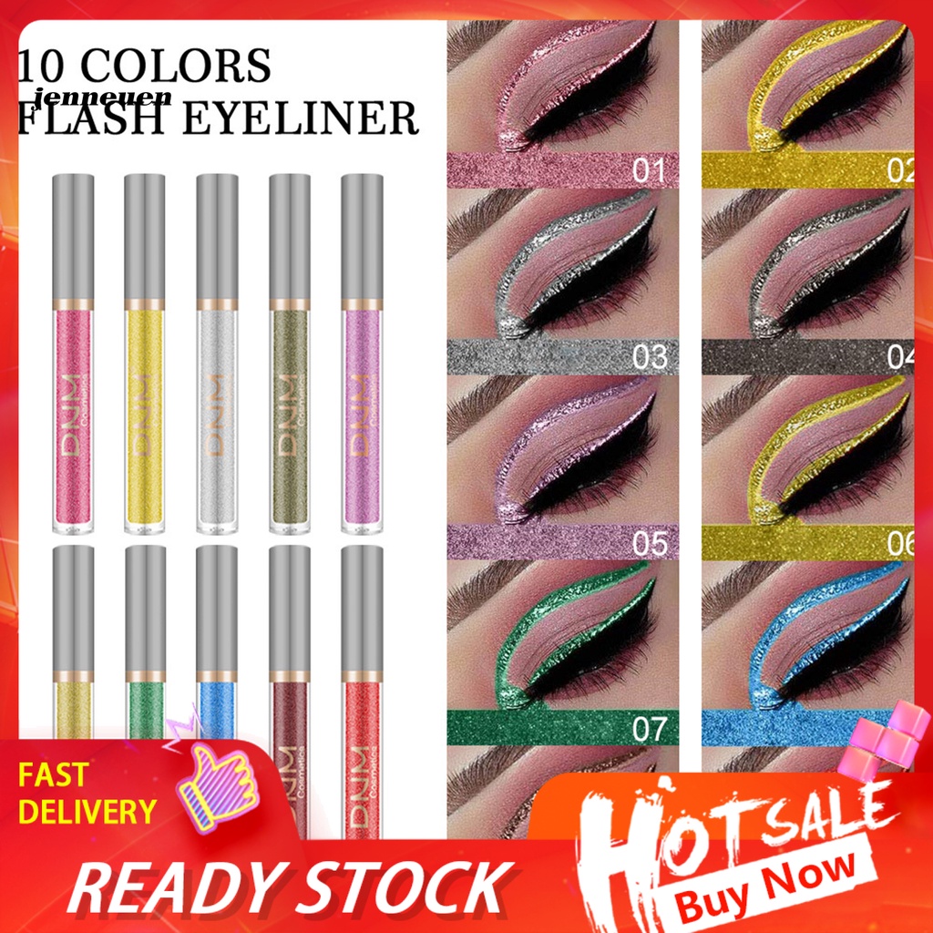 [Hàng mới về] Bút kẻ mắt có màu JN thiết kế nhanh khô chuyên dụng cho trang điểm