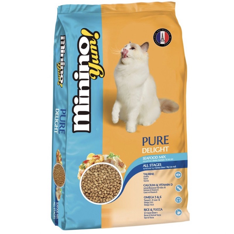 Thức ăn mèo minino Yum 350g