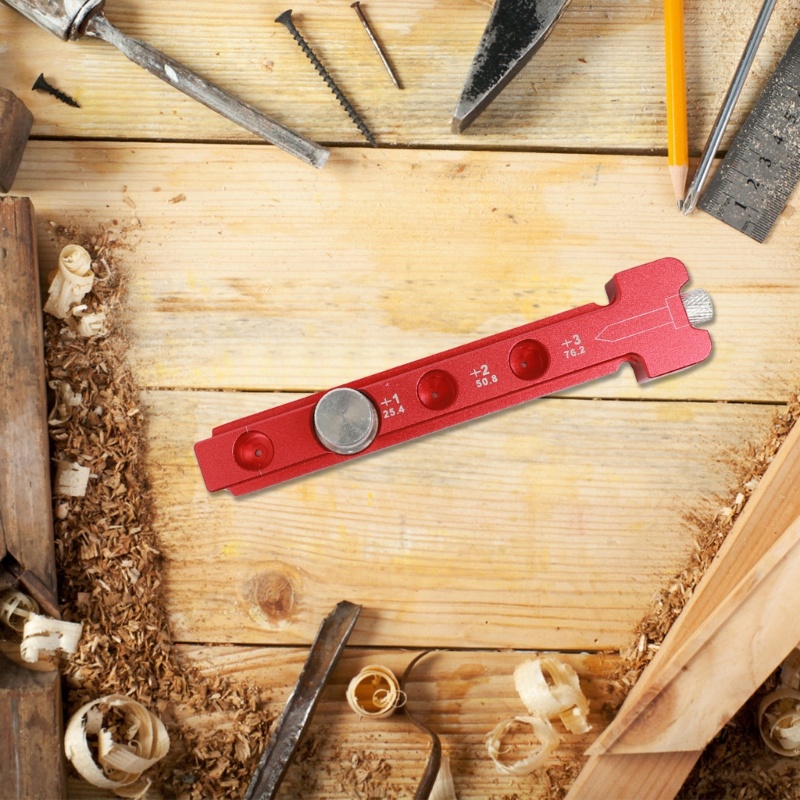 Thước Đo Gỗ Bằng Hợp Kim Nhôm Có Thể Điều Chỉnh Tiện Dụng