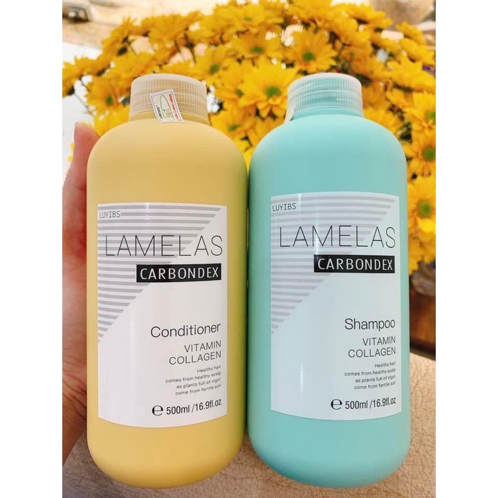 [CHÍNH HÃNG] Cặp Gội Xả LAMELAS CARBONDEX - siêu phục hồi 500ml - Tặng Kèm Xả Khô Cùng Hãng | BigBuy360 - bigbuy360.vn