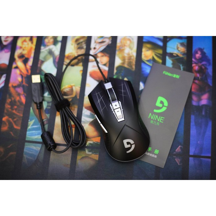 [Mã ELCLJUN giảm 7% đơn 500K] Chuột gaming Fuhlen G93s - Chuột chơi game giá rẻ Fuhlen G93s led RGB | BigBuy360 - bigbuy360.vn