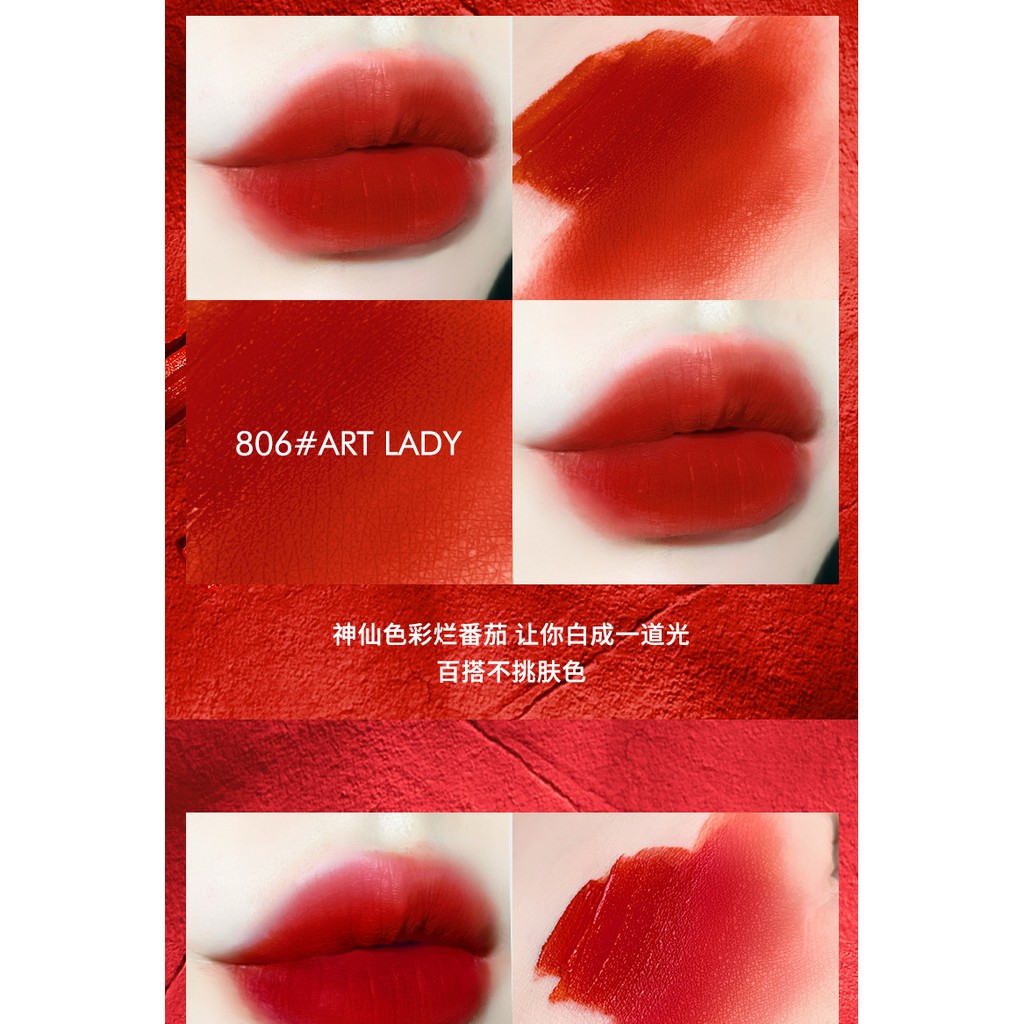 (hàng Mới Về) Son Kem Lì Em / Emoda Mora Chất Son Mịn Như Nhung | BigBuy360 - bigbuy360.vn