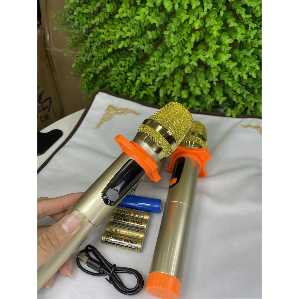 Bộ 2 Micro Karaoke Không Dây JOA UF-510 Kết Nối UHF Cho Loa Kéo, Âm Thanh Sống Động, Độ Bền Cao. Bảo Hành 12 Tháng