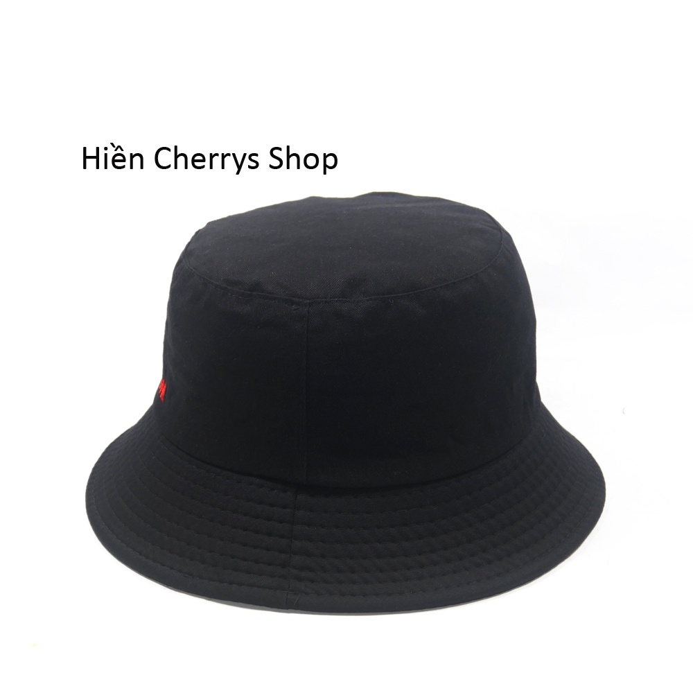 Nón tai bèo Bucket hoa cúc chữ 1 mặt thích hợp cho mọi lứa tuổi và tuổi teen
