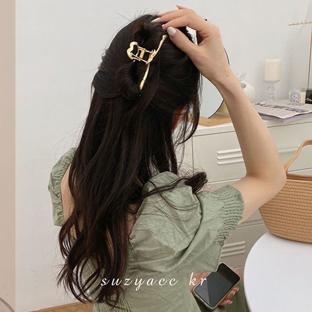 Kẹp Tóc Kim Loại Thời Trang Hàn Quốc 2021