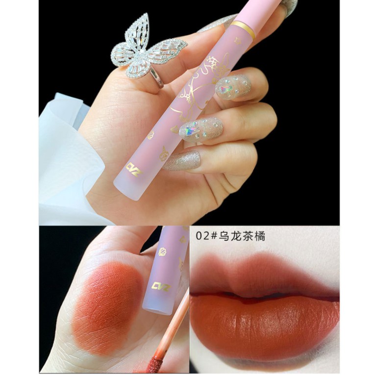 [Hàng mới về] Bộ Son Môi Cvz 4 Màu Tùy Chọn Chống Nước Dưỡng Ẩm Tiện Dụng | BigBuy360 - bigbuy360.vn