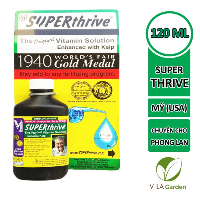 Super Thrive 120ml - SuperThrive Kích Thích Tăng Trưởng Cho Lan Nhập Khẩu Mỹ