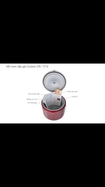 Nồi cơm điện Cuckoo CR-1713