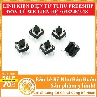 Nút nhấn nút bấm 4 Chân 6x6x5mm