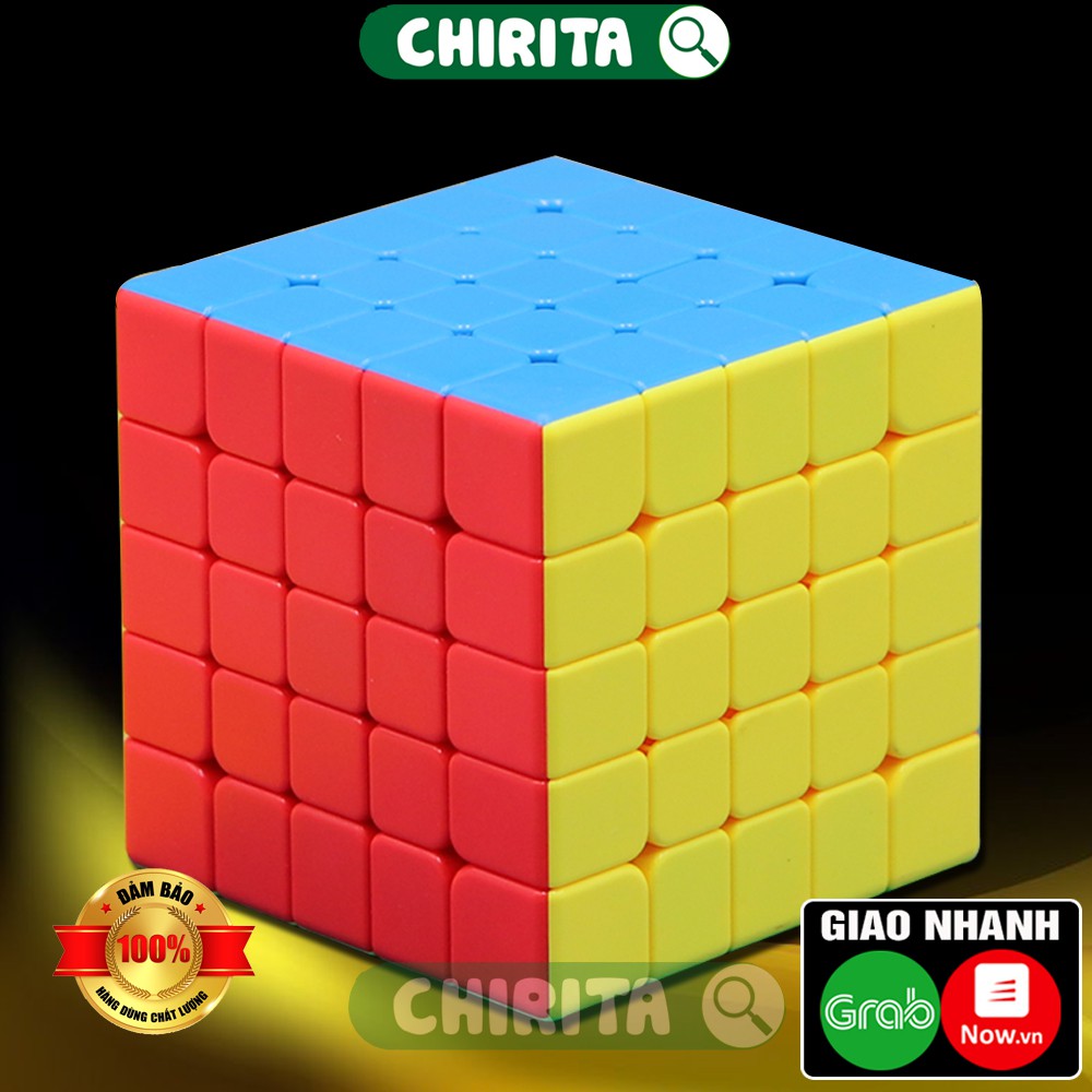 Đồ Chơi Phát Triển Trí Thông Minh - Rubik 5x5 Magic Cube - Rubik 5x5x5 Không Viền Cao Cấp Ju Xing Toys Chirita RB515