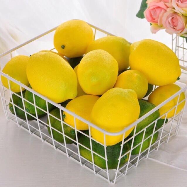 Quả chanh giả trang trí nội thất, decor, phụ kiện chụp ảnh