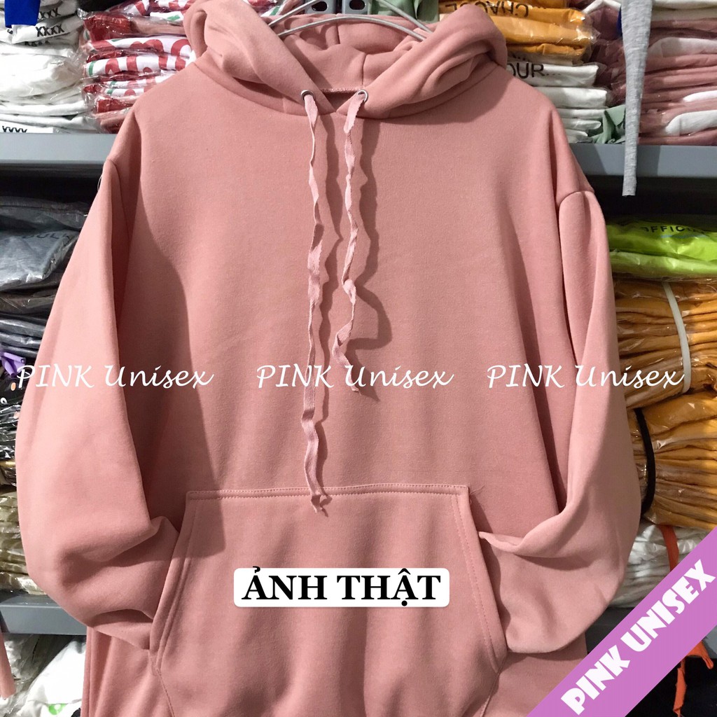 [ MUA 1 ÁO TẶNG 1 VỚ CUTE ❤️] Áo Hoodie nỉ bông TRƠN BASIC Unisex | BigBuy360 - bigbuy360.vn