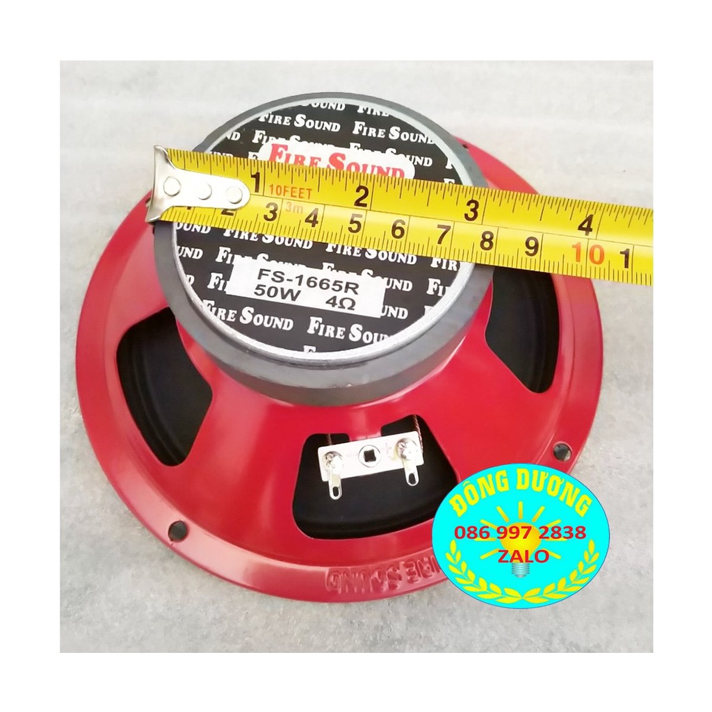 LOA BASS 16 TOÀN DẢI FIRE SOUND - HÀNG NHẬP KHẨU -TỪ 80 - COIL 25MM - GÂN VẢI 3 XẾP - TIẾNG CỰC SÁNG - GIÁ 1 CHIẾC