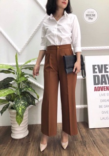 Quần bagy ống sớ dài