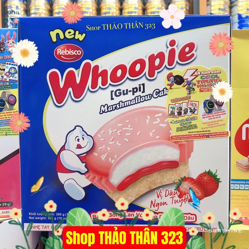 BÁNH DONUT DOOWEE 300g ( Vị Dâu, Vị Sôcôla)