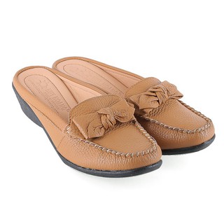Giày sabo nữ da bò nhiều màu ts7935-36-37