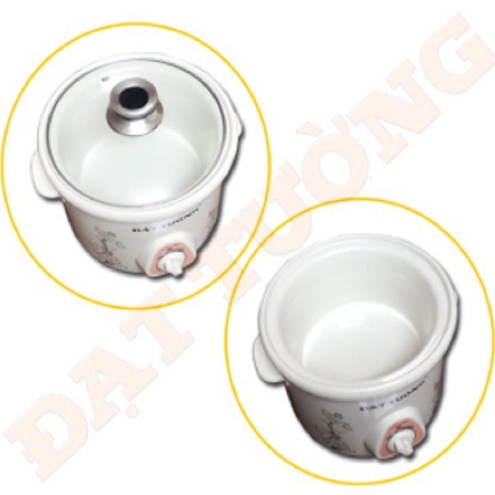 [HÀNG CHÍNH HÃNG] Nồi Hầm Cháo 2,5L Đạt Tường -Thiết Bị Điện Gia Dụng - Đồ gia dụng nhà bếp - Nồi Hầm Chậm