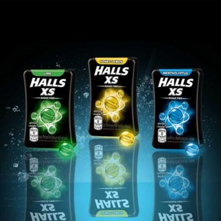 Kẹo ngậm không đường Halls chanh/ chanh mật ong/ bạc hà 15g