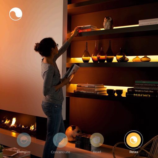 Đèn LED dây thông minh Philips Hue Lightstrip Bluetooth (2m) - 16 triệu màu, chính hãng bảo hành 2 năm