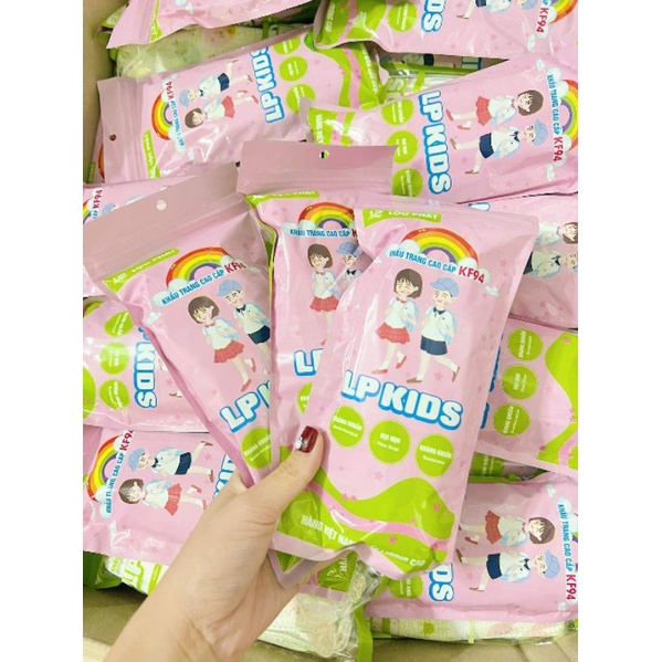 Khẩu Trang Trẻ Em (KF94 LP KIDS)_ bịch 10 cái