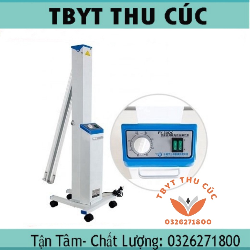 Đèn tiệt trùng di động FY-30DC có điều khiển -Đèn UV di động