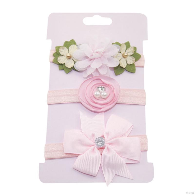 Bộ 3 băng đô nơ xinh xắn dành cho bé gái