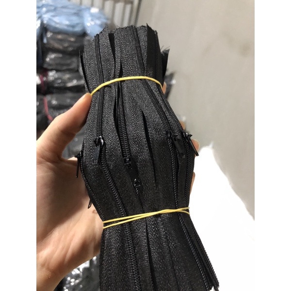 khoá kéo #3 set 50 sợi -18cm