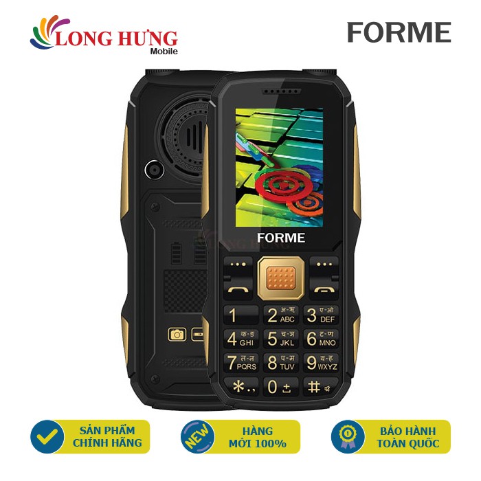 [Mã SKAMCLU9 giảm 10% đơn 100K] Điện thoại Forme F1 - Hàng chính hãng | BigBuy360 - bigbuy360.vn