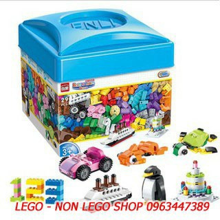 Bộ lắp ghép lego 460 chi tiết sáng tạo dành cho bé