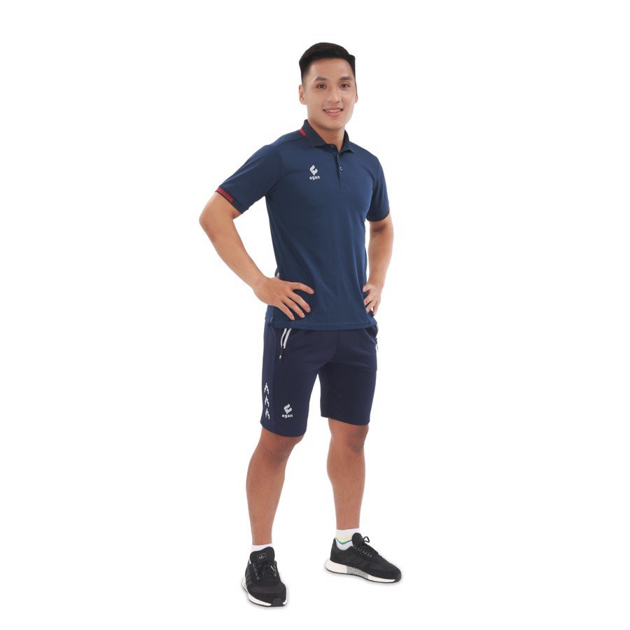 Áo Polo UV Egan - Màu Dương - ViKi Sport