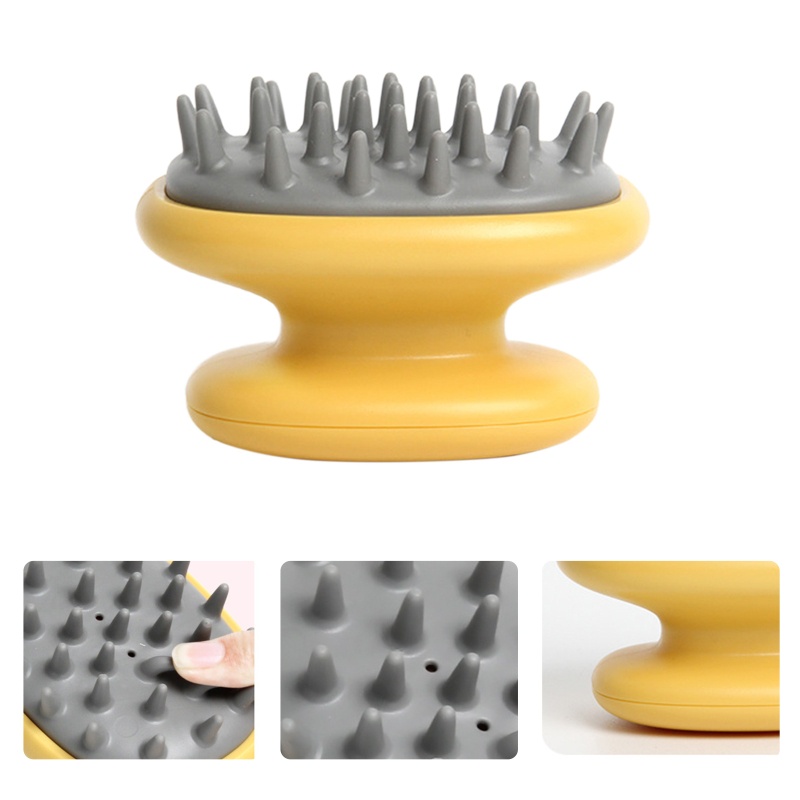 Bàn Chải Massage Da Đầu Mềm Mại Tiện Dụng