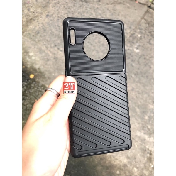 ỐP LƯNG CHỐNG SỐC HUAWEI MATE 30/ MATE 30 PRO THINQ MẶT LƯNG KẺ RÃNH, CÁ TÍNH