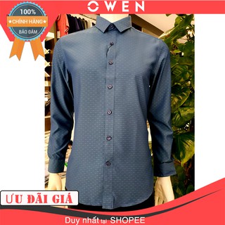 (OWEN GIẢM GIÁ ) - Áo sơ mi dài tay Owen chính hãng - AS80087D
