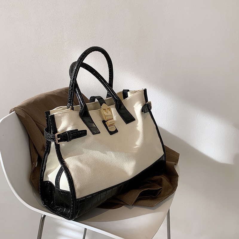 Túi đeo chéo IELGY sức chứa lớn phối màu thời trang dành cho nữ